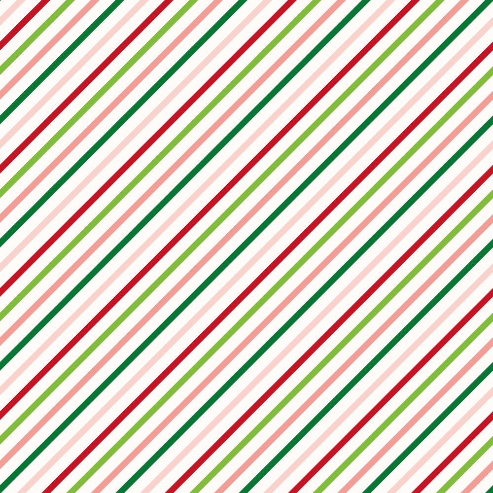 Diagonal stripes in red, white, and green forming a repeating pattern across the image.