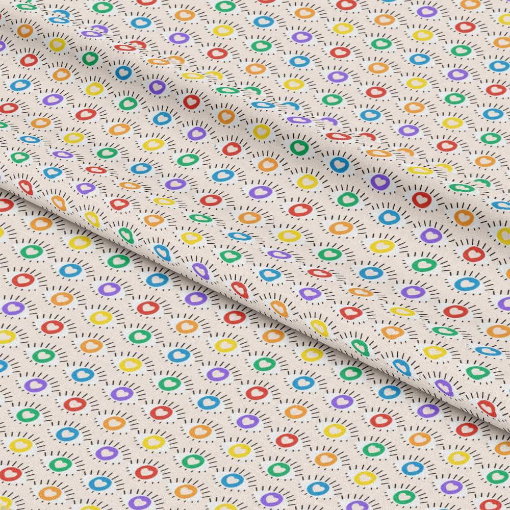 Love is Love Pattern 4 Quilting Cotton Fabric