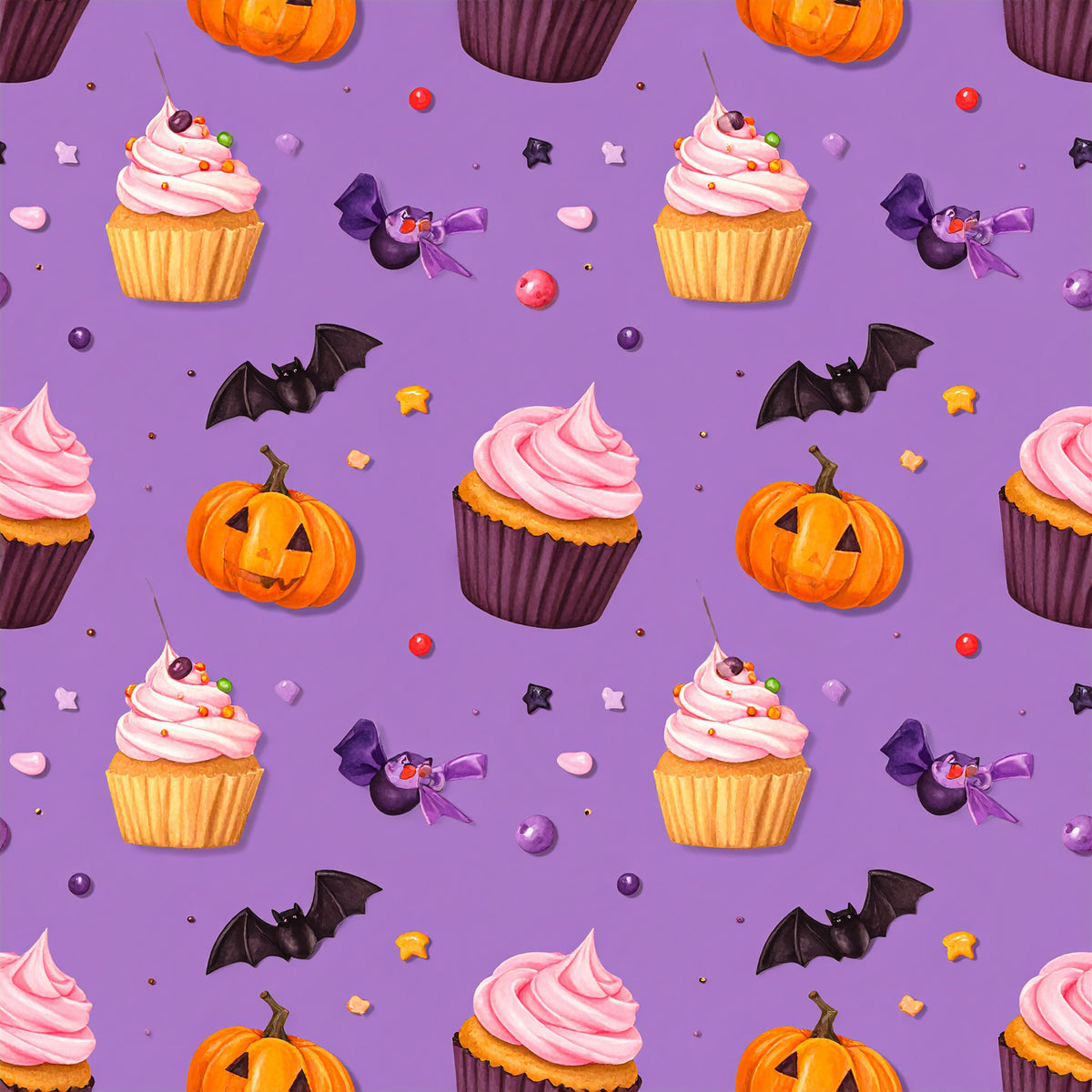 Magical Cauldrons And Potions Pattern 16 Quilting Cotton Fabric