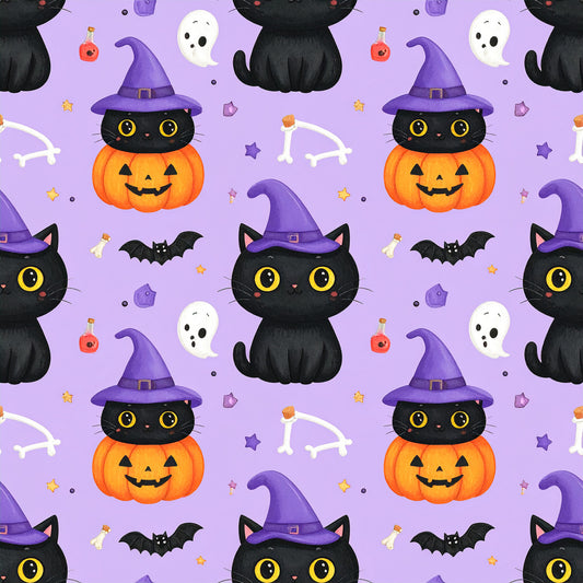 Magical Cauldrons And Potions Pattern 19 Quilting Cotton Fabric