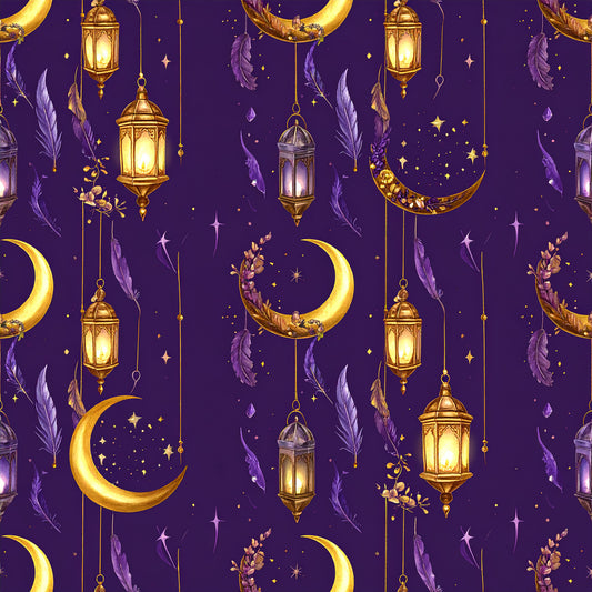 Magical Cauldrons And Potions Pattern 5 Quilting Cotton Fabric