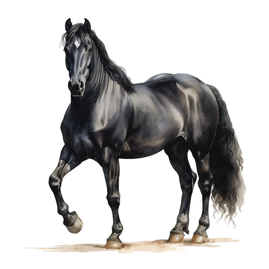 Majestic Horse Fabric Panel 19