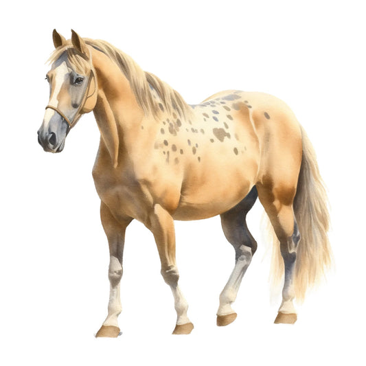 Majestic Horse Fabric Panel 2