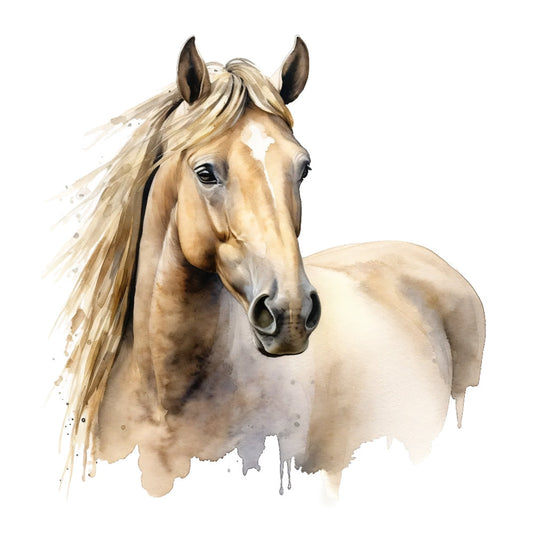 Majestic Horse Fabric Panel 3