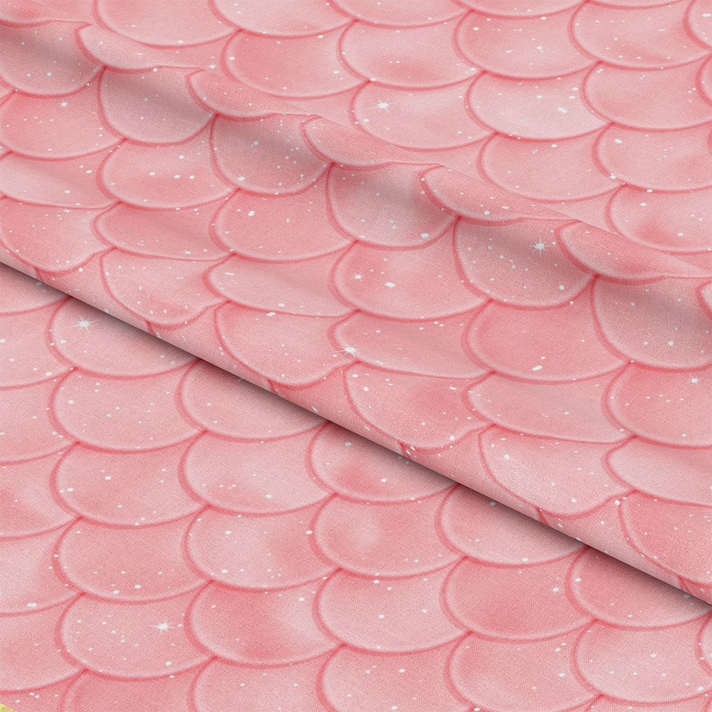 Mermaid Scales Pattern 28 Quilting Cotton Fabric