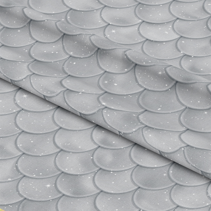 Mermaid Scales Pattern 2 Quilting Cotton Fabric
