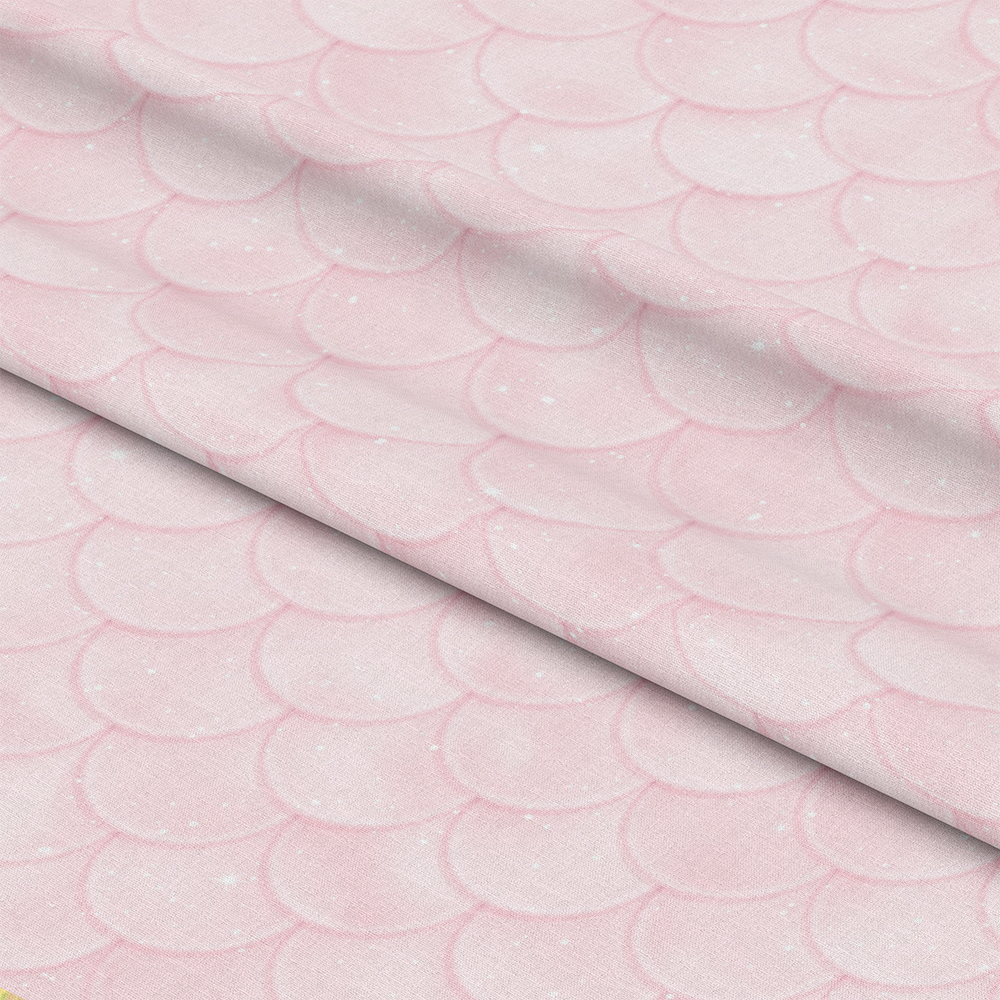Mermaid Scales Pattern 32 Quilting Cotton Fabric
