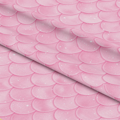 Mermaid Scales Pattern 35 Quilting Cotton Fabric