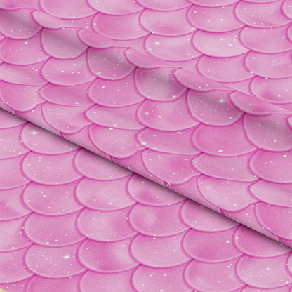 Mermaid Scales Pattern 37 Quilting Cotton Fabric