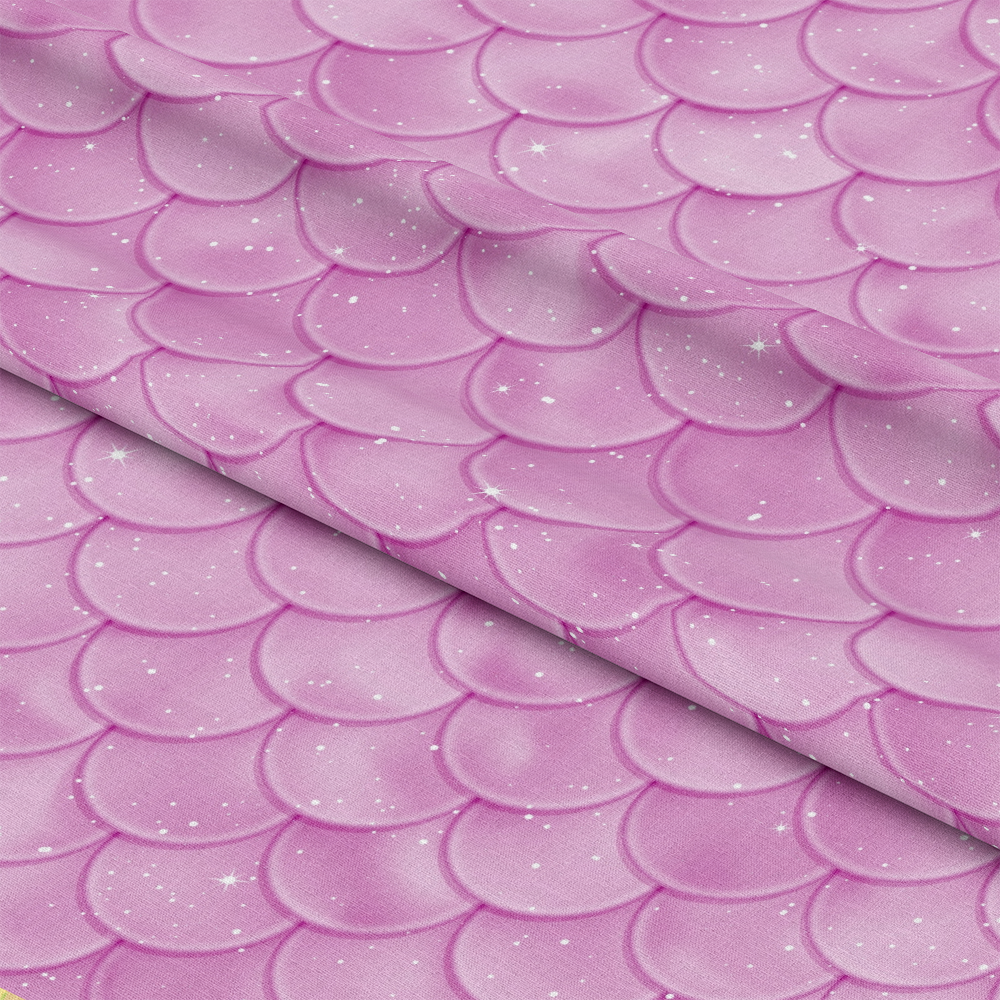 Mermaid Scales Pattern 39 Quilting Cotton Fabric