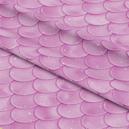 Mermaid Scales Pattern 39 Quilting Cotton Fabric