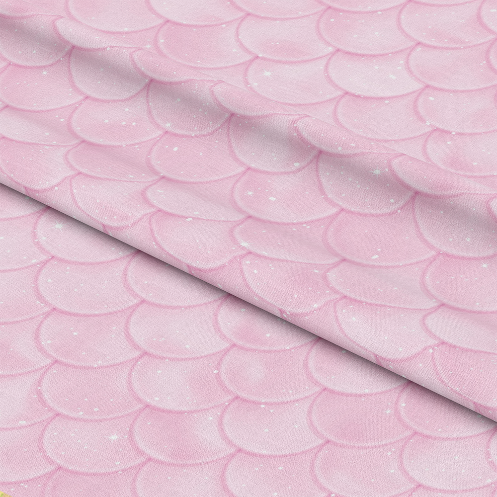 Mermaid Scales Pattern 42 Quilting Cotton Fabric