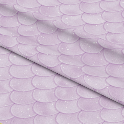 Mermaid Scales Pattern 45 Quilting Cotton Fabric