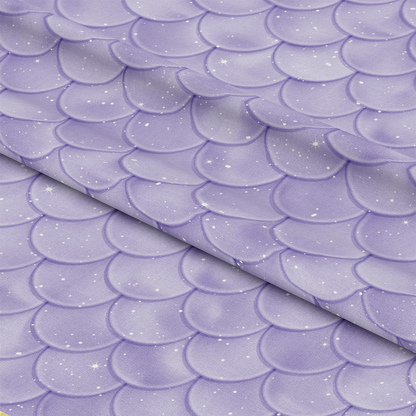 Mermaid Scales Pattern 49 Quilting Cotton Fabric