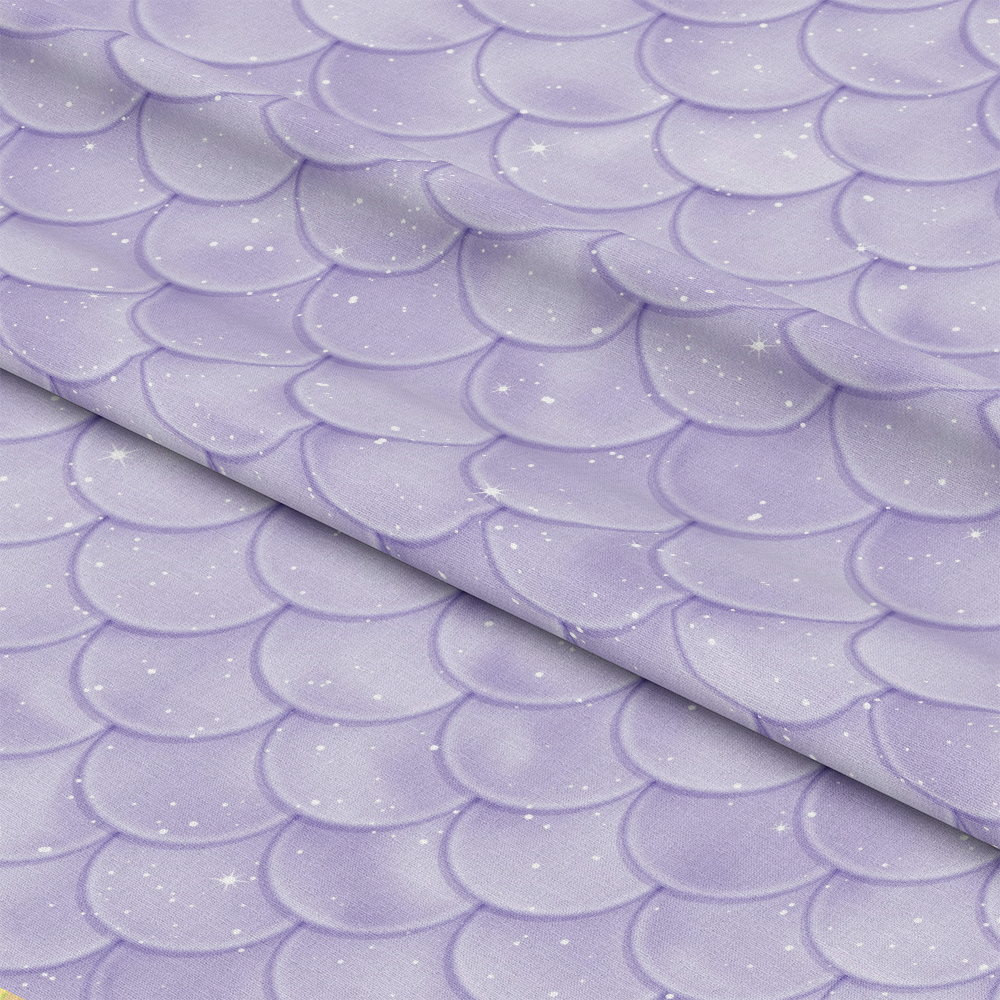 Mermaid Scales Pattern 50 Quilting Cotton Fabric