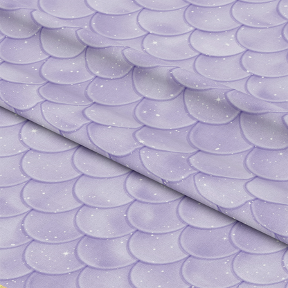 Mermaid Scales Pattern 50 Quilting Cotton Fabric