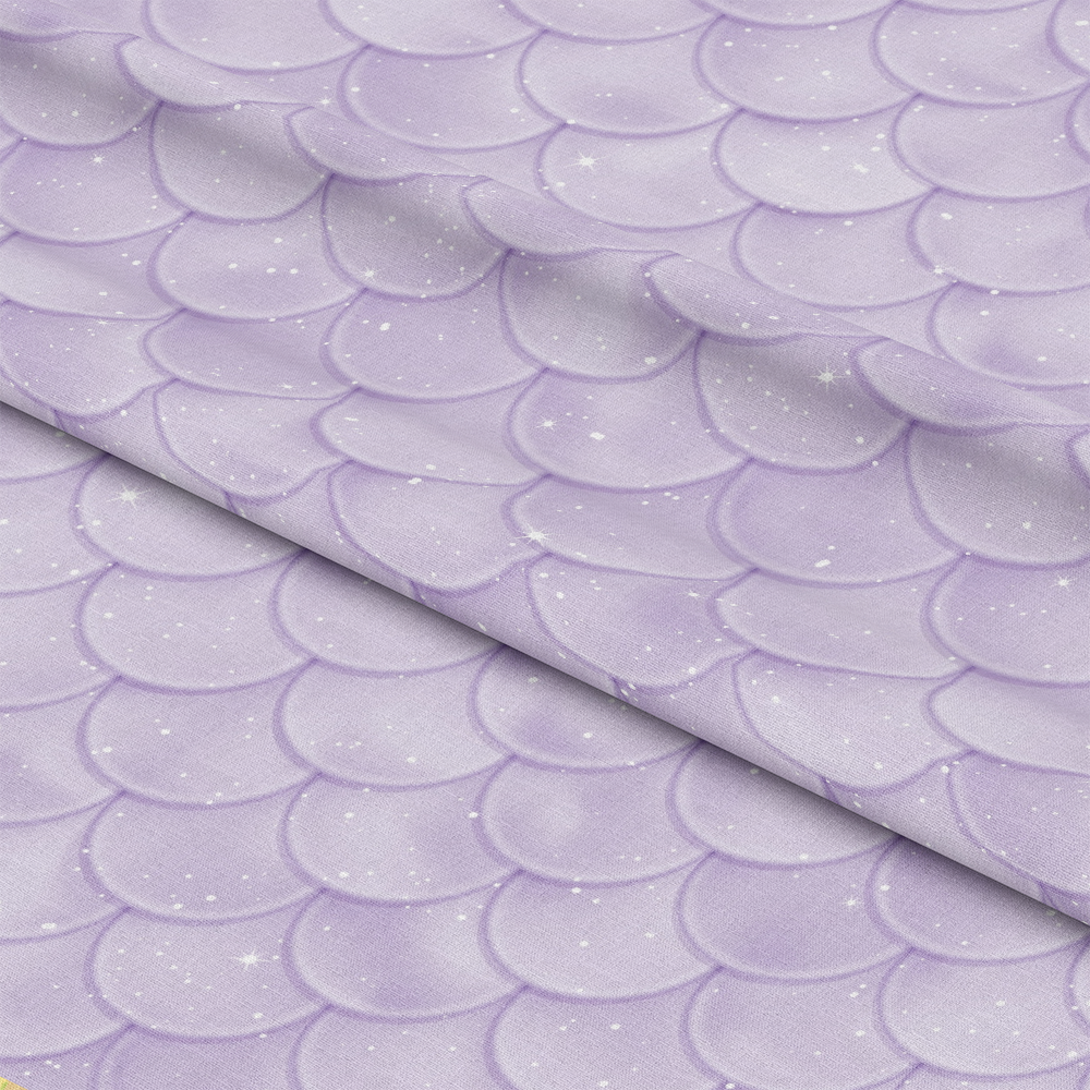 Mermaid Scales Pattern 51 Quilting Cotton Fabric