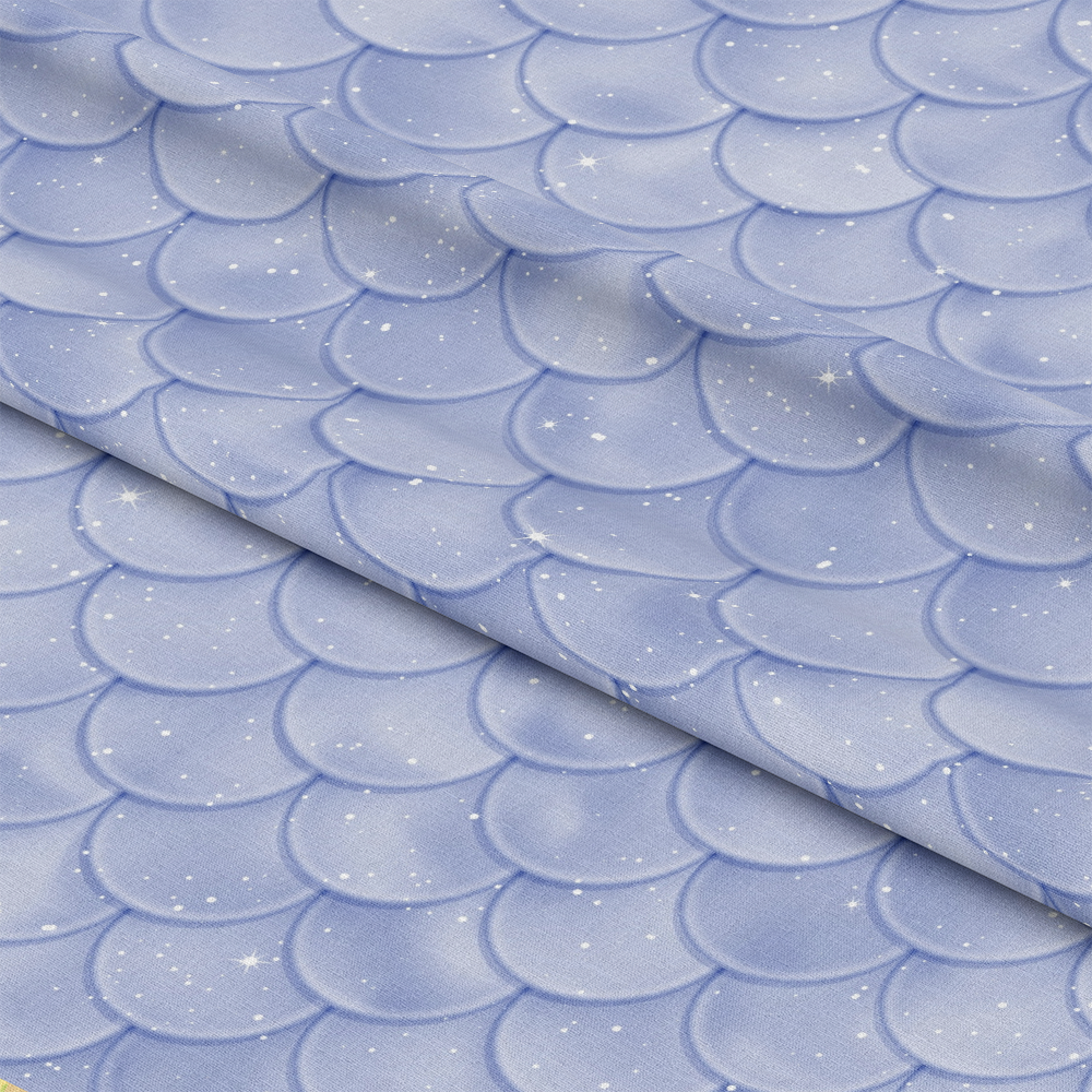 Mermaid Scales Pattern 57 Quilting Cotton Fabric