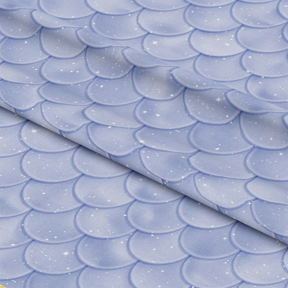 Mermaid Scales Pattern 57 Quilting Cotton Fabric