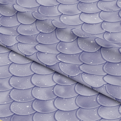 Mermaid Scales Pattern 58 Quilting Cotton Fabric