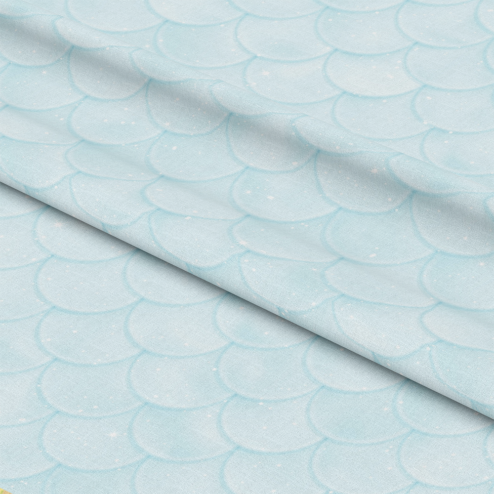 Mermaid Scales Pattern 67 Quilting Cotton Fabric