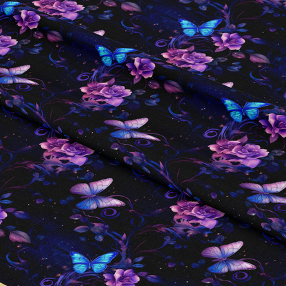 Midnight Garden Pattern 12 Quilting Cotton Fabric