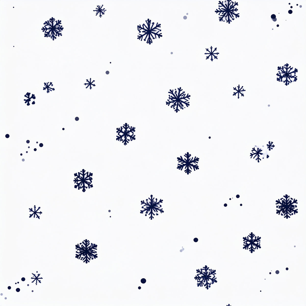 Midnight Nordic Christmas Pattern 19 Quilting Cotton Fabric