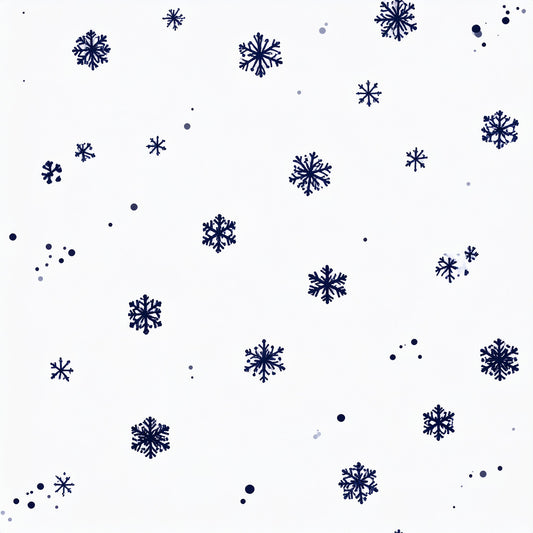 Midnight Nordic Christmas Pattern 19 Quilting Cotton Fabric