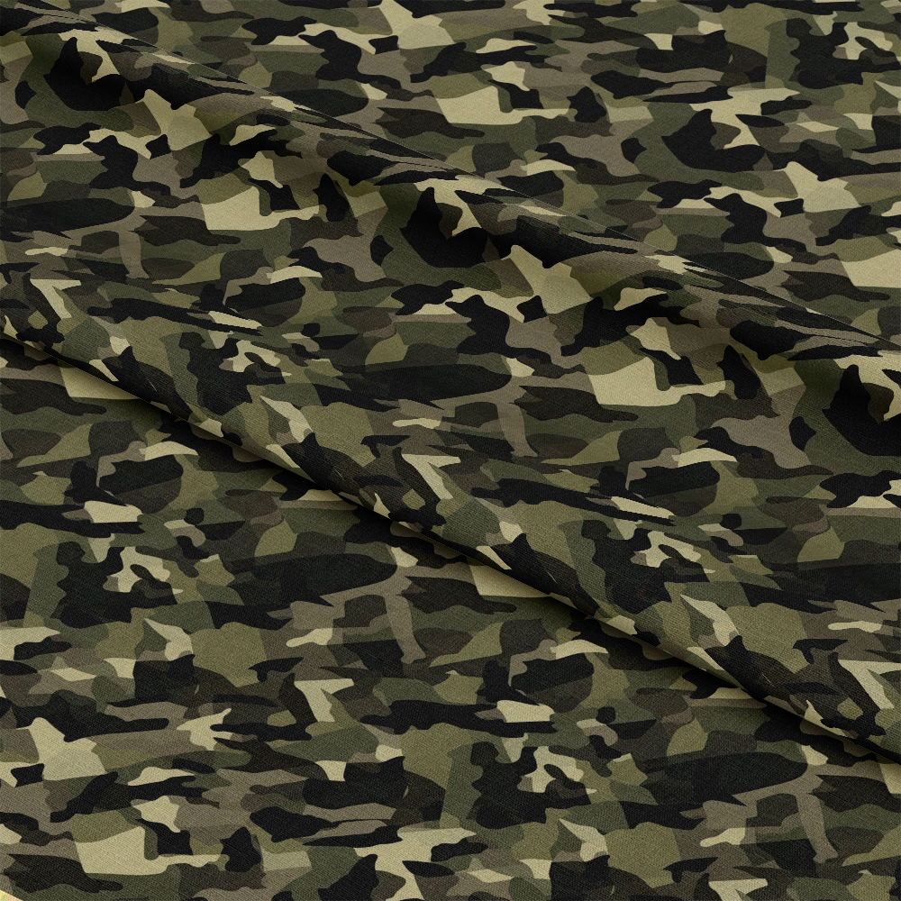 Military Camouflage Army Pattern 2 Quilting Cotton Fabric