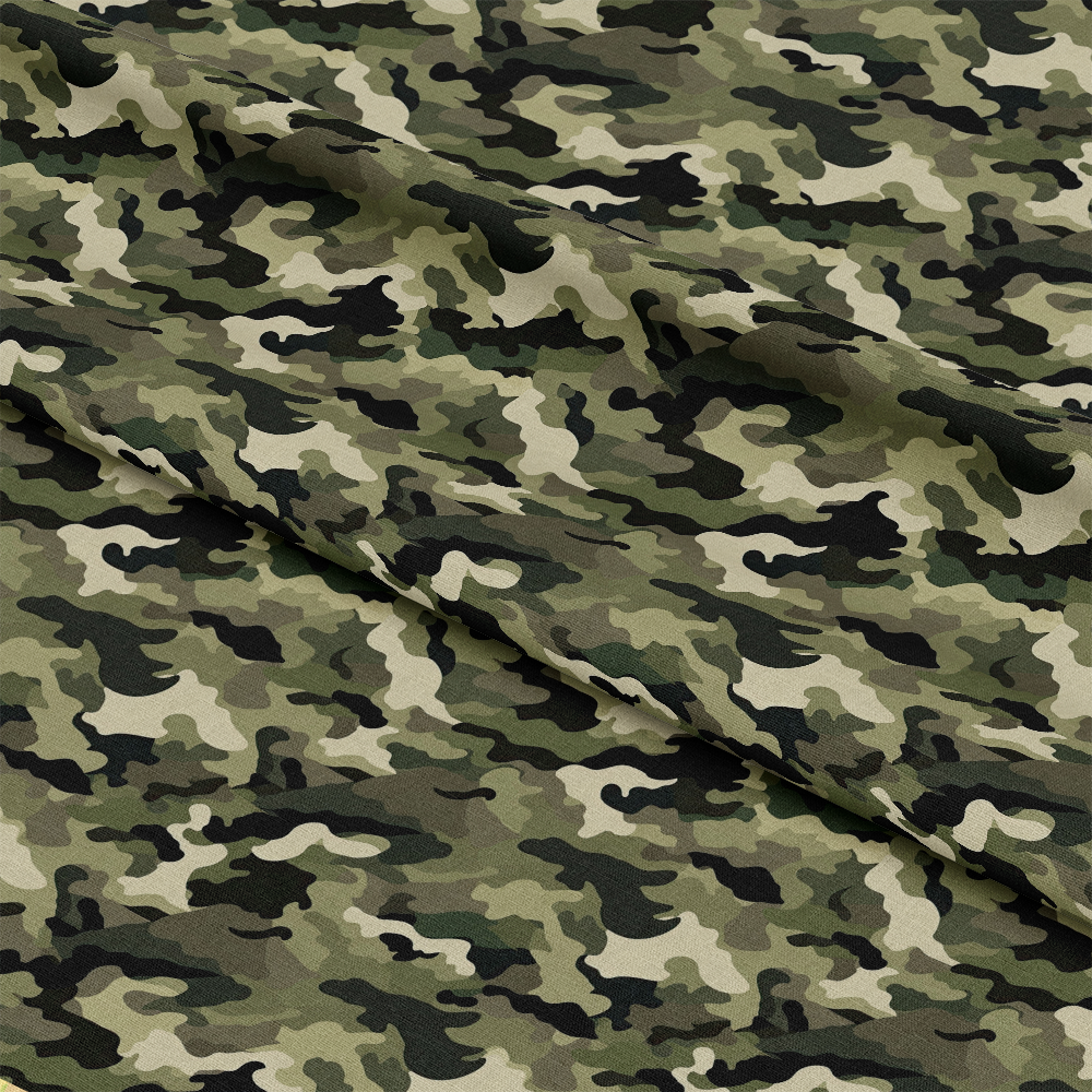 Military Camouflage Army Pattern 9 Quilting Cotton Fabric