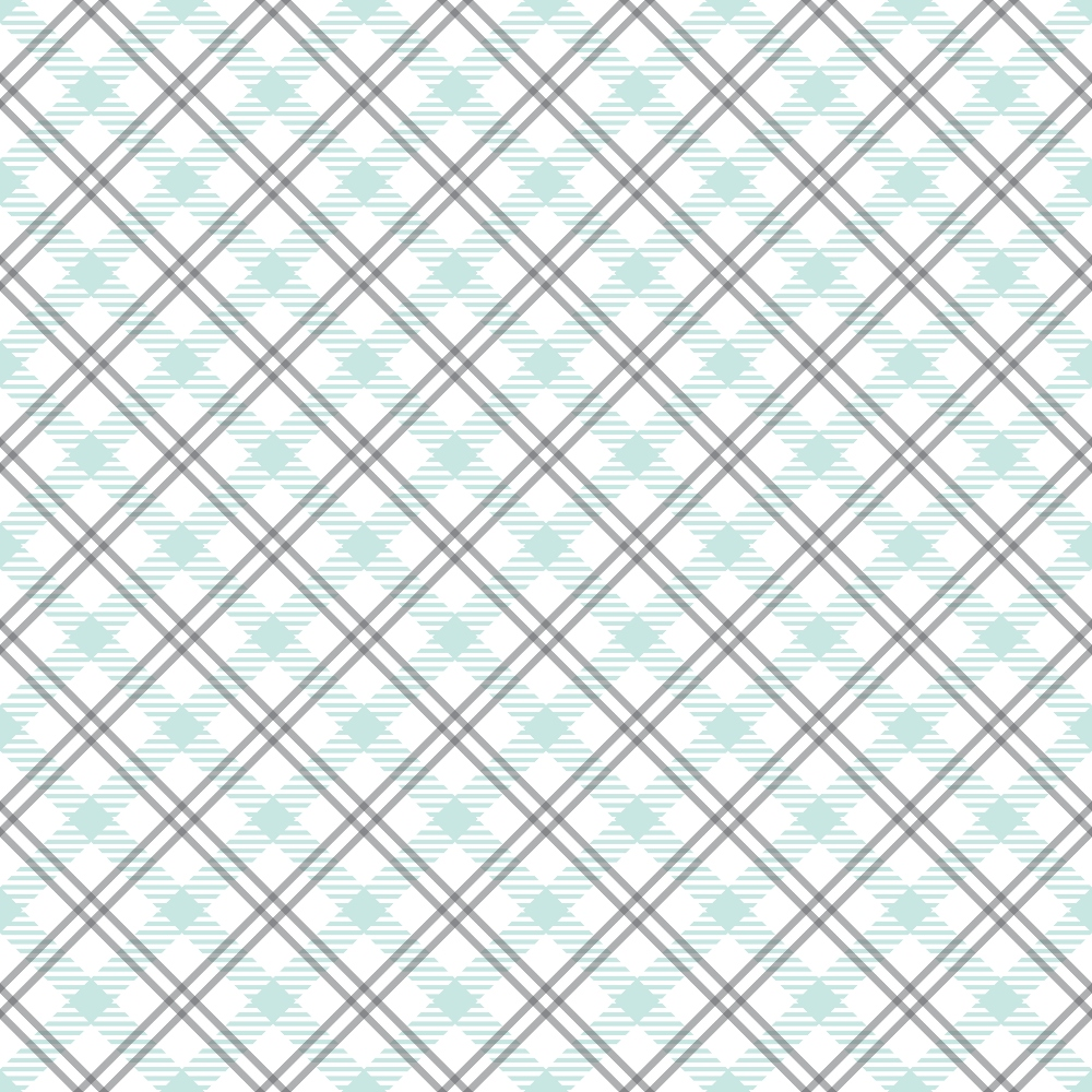 A geometric pattern with intersecting gray lines forming diamonds and light blue shapes at intersections, on a white background.