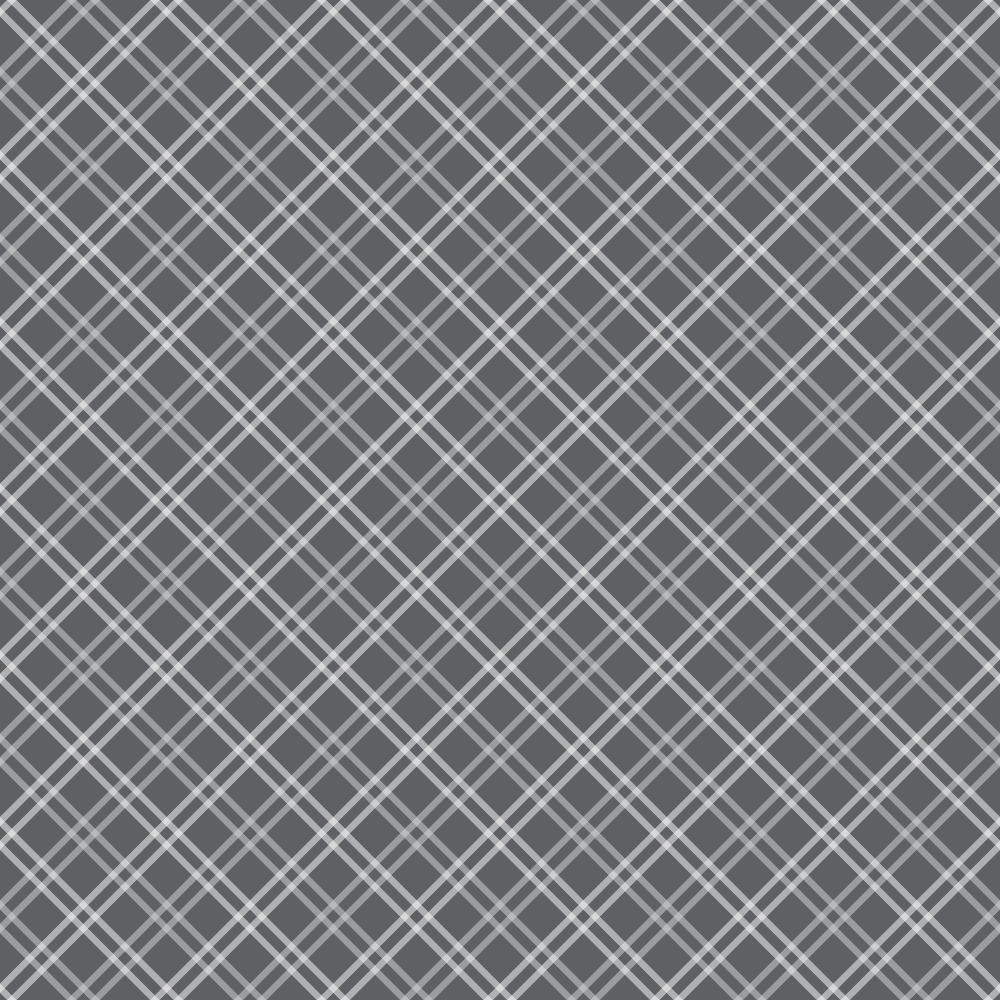 A gray background featuring a pattern of intersecting white diagonal grid lines forming diamond shapes.