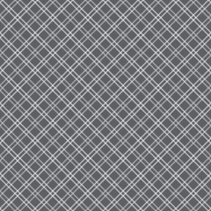 A gray background featuring a pattern of intersecting white diagonal grid lines forming diamond shapes.