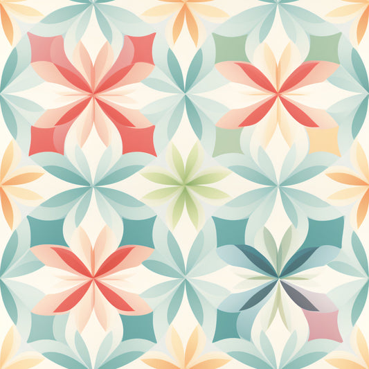 Mod Dreamscape Pattern 8 Quilting Cotton Fabric