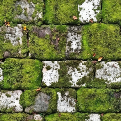 Moss Textures Pattern 1 Quilting Cotton Fabric