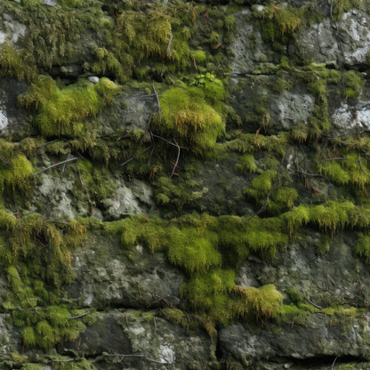 Moss Textures Pattern 2 Quilting Cotton Fabric
