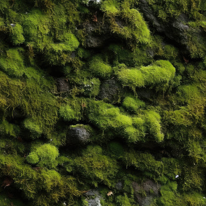 Moss Textures Pattern 4 Quilting Cotton Fabric