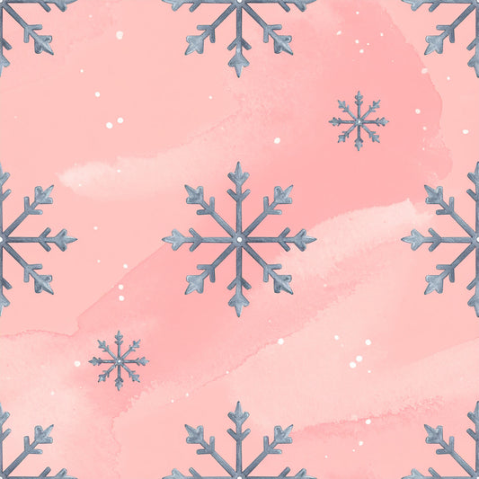 Muted Christmas Botanical Winter Pattern 20 Quilting Cotton Fabric