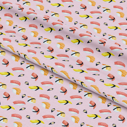 My Favorite Sushi Pattern 10 Quilting Cotton Fabric