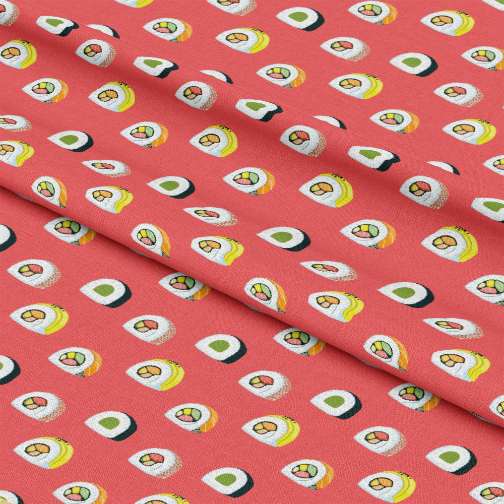 My Favorite Sushi Pattern 1 Quilting Cotton Fabric