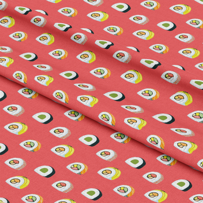 My Favorite Sushi Pattern 1 Quilting Cotton Fabric
