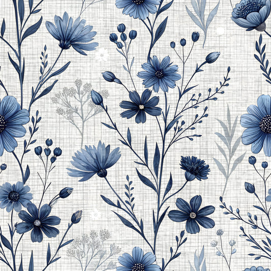 Nature Linen Pattern 3 Quilting Cotton Fabric