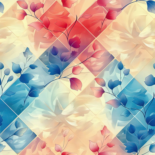 Nature's Grunge Pattern 2 Quilting Cotton Fabric