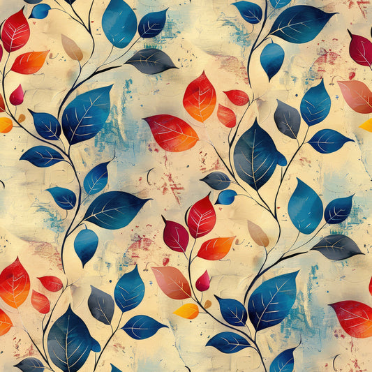 Nature's Grunge Pattern 7 Quilting Cotton Fabric