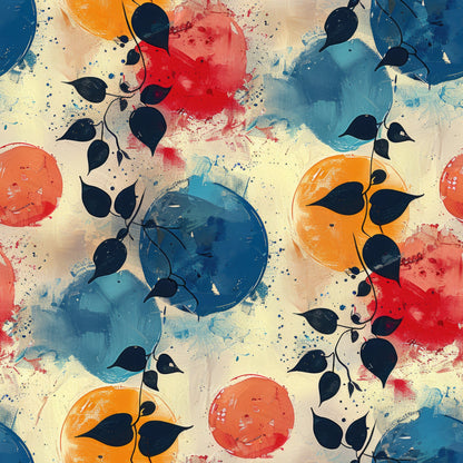Nature's Grunge Pattern 8 Quilting Cotton Fabric