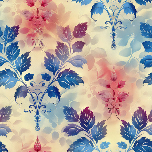 Nature's Grunge Pattern 9 Quilting Cotton Fabric