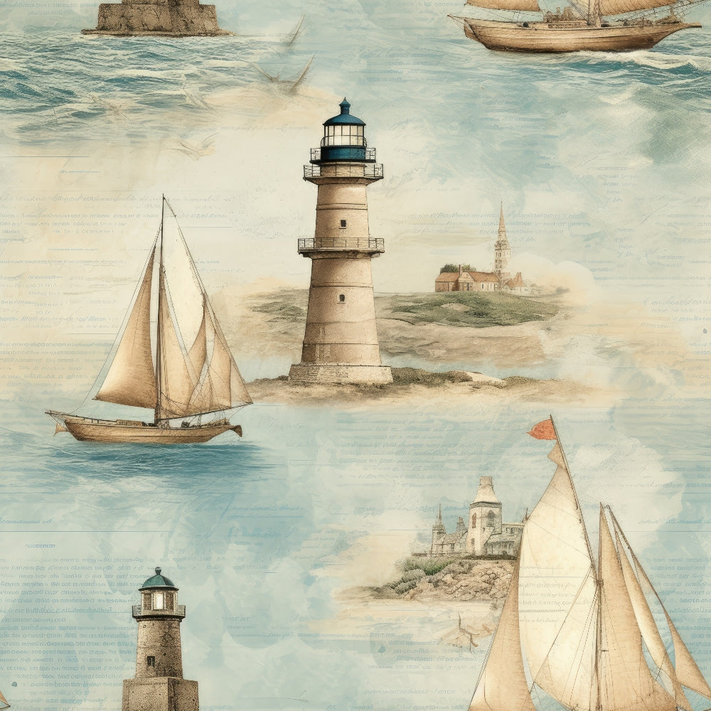 Nautical Adventures Pattern 5 Quilting Cotton Fabric