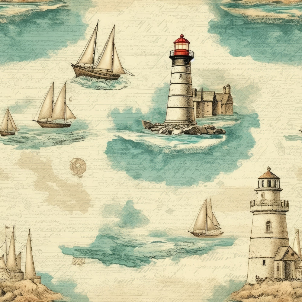 Nautical Adventures Pattern 9 Quilting Cotton Fabric