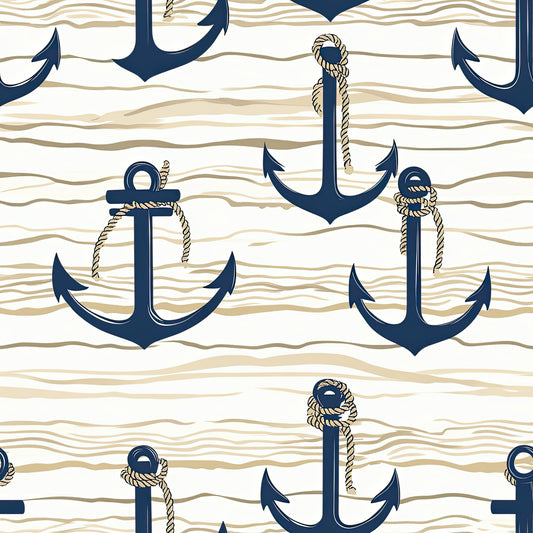 Nautical Exploration Pattern 22 Quilting Cotton Fabric