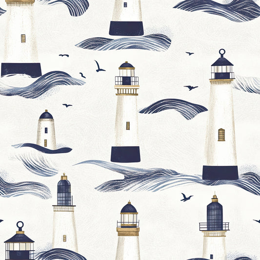 Nautical Exploration Pattern 25 Quilting Cotton Fabric